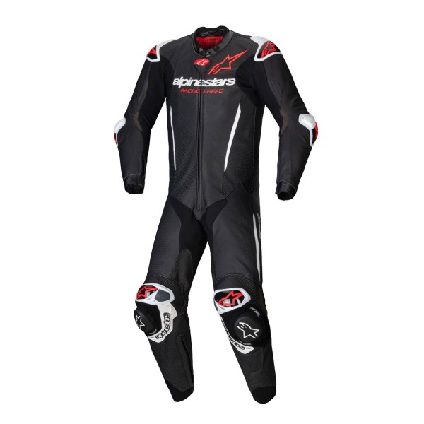 Alpinestars Alpinestars GP-R7 1 Pc Leather Suit Black White Red Fluo